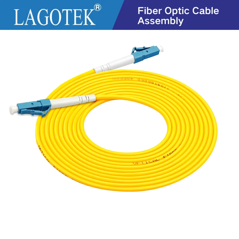 Fiber Optic Cable 10PCS/bag LC UPC 3M Single mode Simplex Duplex