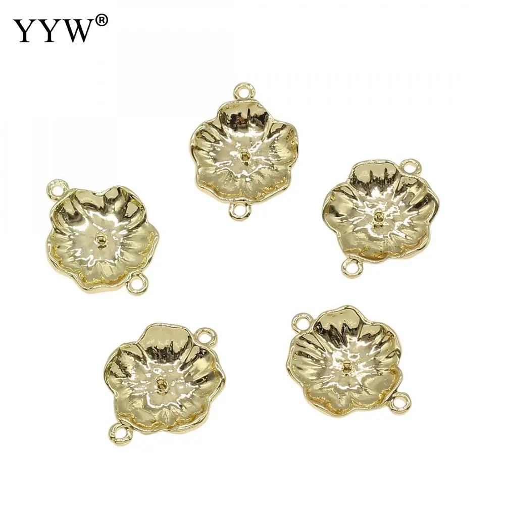 Модное милое металлическое Вишневое ожерелье в виде цветов для ожерелья Браслет материал для бижутерии женские подарки золотой дизайн