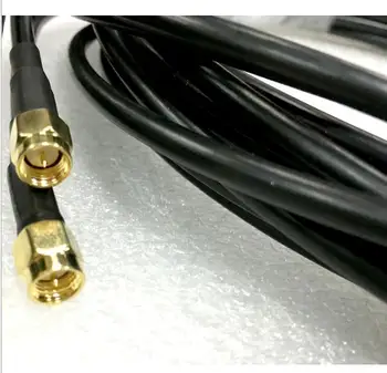 

SMA male Plug to SMA male LMR240 RF Cable Connector Adapter 5m 500cm LMR-240
