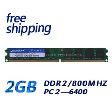 Kembona Самая низкая цена ПК longdimm настольных ddr2 2 ГБ 800 МГц pc6400 4 биты работать только для A-M-D материнская плата
