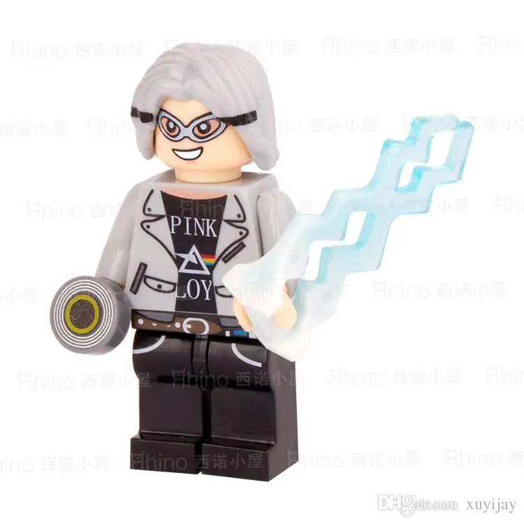 Beste Enkele Verkoop X MEN Apocalypse QuickSliver Professor X MARVEL SUPER HEROES Minifig Monteren Model diy Bouwstenen Kid Speelgoed