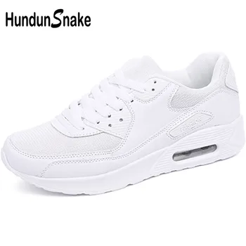 

Hundunsnake White Sneakers Man Air Cushion Running Shoes For Men Summer Men's Sports Shoes Women's Sport Shoes Men 2018 Gym T205