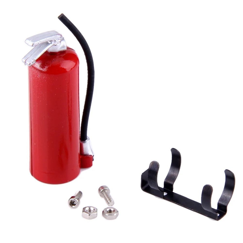 

1:10 RC Cars Fire Extinguisher for Axial Wraith SCX10 90046 CC01 D90 D110 RC Truck Car Parts Accessories Diecasts Vehicles Tools