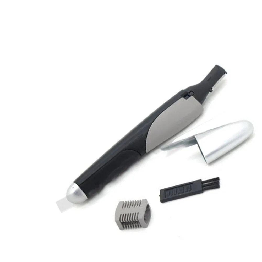 

eyebrow trimmer, Ear Eyebrow Nose Trimmer Removal Shaver Personal Electric Built In LED Light Face Care Hair Trimer