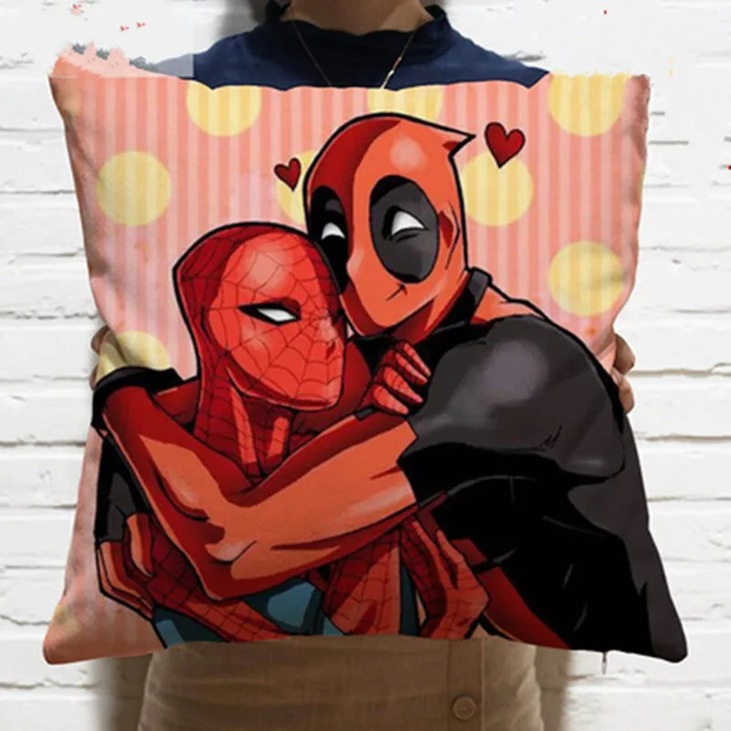 س طبعة Deadpool عودة وسادة مقعد الرجل العنكبوت الكرتون مكتب غطاء وسادة خصر أريكة سيارة ديكور متعة الإبداعية غرفة المعيشة هدية M779 س طبعة Deadpool عودة وسادة مقعد الرجل العنكبوت الكرتون مكتب غطاء وسادة خصر أريكة سيارة ديكور متعة الإبداعية غرفة المعيشة هدية M779