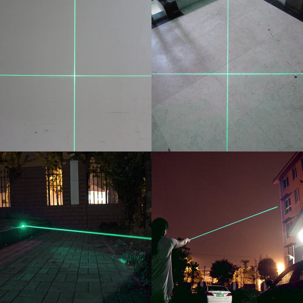 CWLASER 520nm зеленый поперечный луч/Линейный луч ручной формы Гатлинга фокусируемая