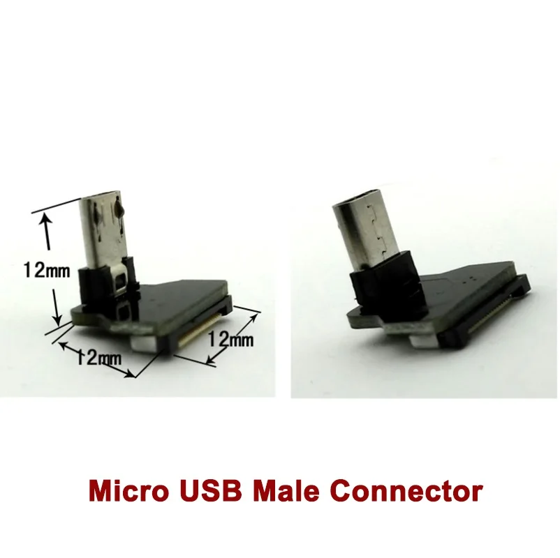 70 см 80 см 90 см 100 см Новая Гибкая Micro Usb кабель микро до угловой штекер micro вниз угловой адаптер