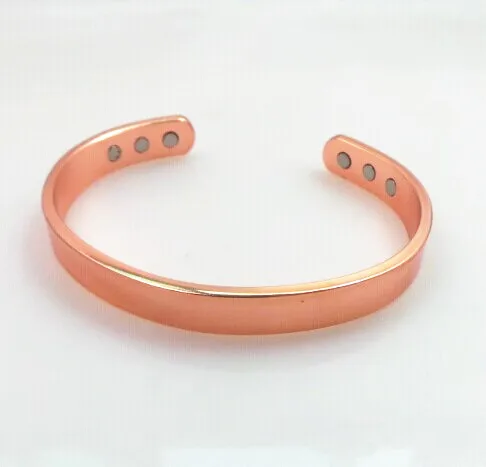 Genuine Vintage 100 Pure Magnetic Health Solid Copper Bangle Genuine Vintage 100 Pure Magnetic Health Solid Copper Bangle Bracelet Arthritis Pain Relief Healing For Men