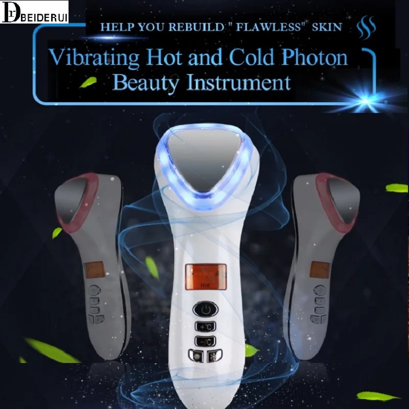 Instrumento de imporasion calor iontophoresis ultrasónicay derivación de aparatos de belleza instrumento Cosmetico для лица