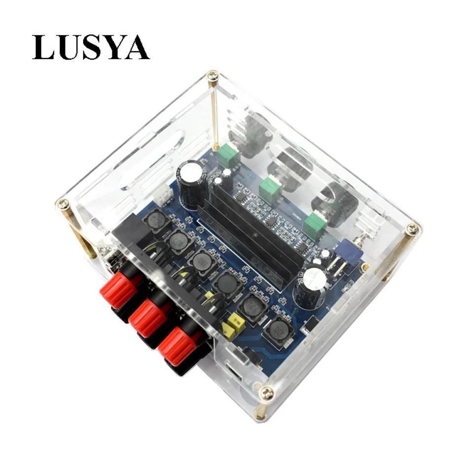 

Lusya TPA3116D2 Digital Amplifier 2.1 channel Stereo DC12V-24V Subwoofer AV Audio Amplifier board High Power XH-M566 D4-003