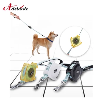 

High Quality Pet Automatic retractable retractor Dog Chain leash Cute fish design with reflective strip for Pet Dog Traction Rop