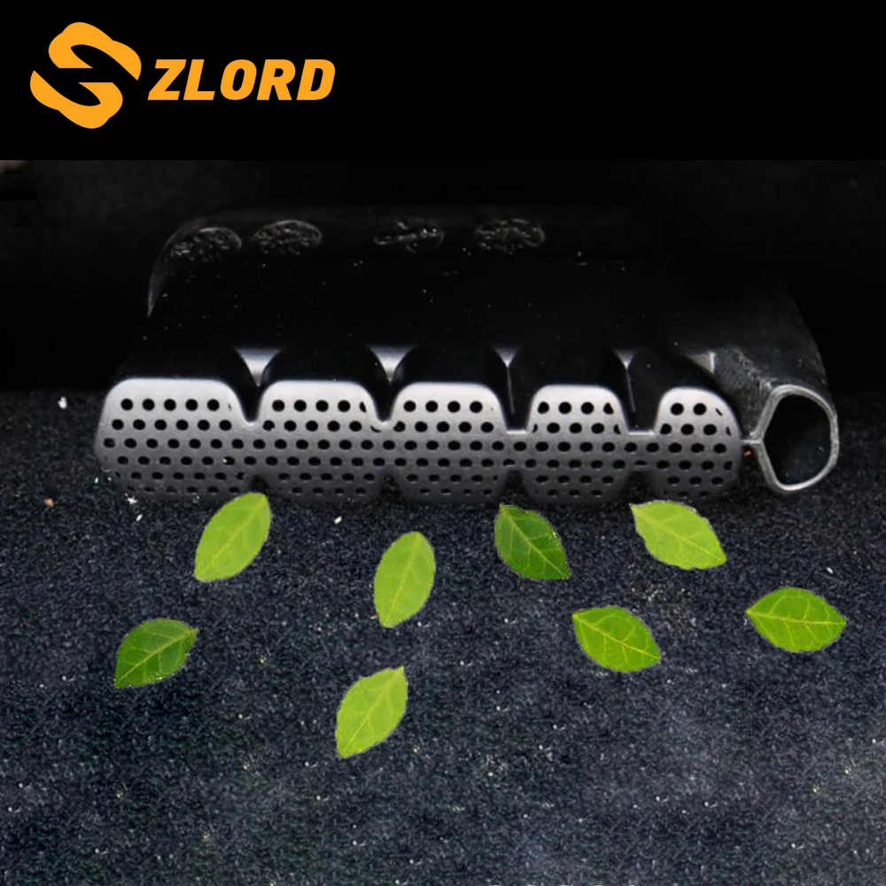 

Zlord 2Pcs/Set Car Under Seat Air Conditioning Vent Protection Cover Trim for Ford Kuga Escape 2013 - 2018 Accessories