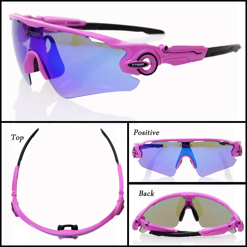 X-TIGER Women Polarized Cycling SunGlasses MTB Bicycle Cycling Eyewear Ciclismo Cycling Glasses Mountain Racing Bike Goggles