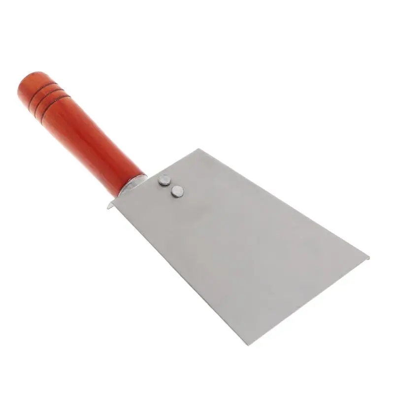 Beekeeping Cleaning Shovel Stainless Steel Wood Handle Bee Case Cleaner Tools Hive Beekeeper Equipment