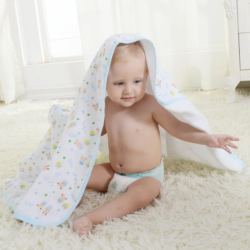 Children 100% cotton bath towel Children breathable ...