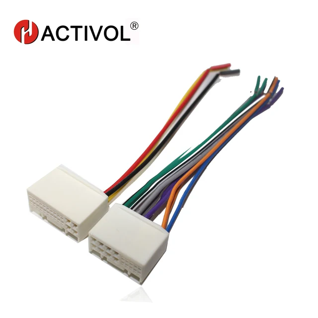 Car Radio Stereo ISO Plug Power Adapter Wiring Harness for KIA K2 K3 K5