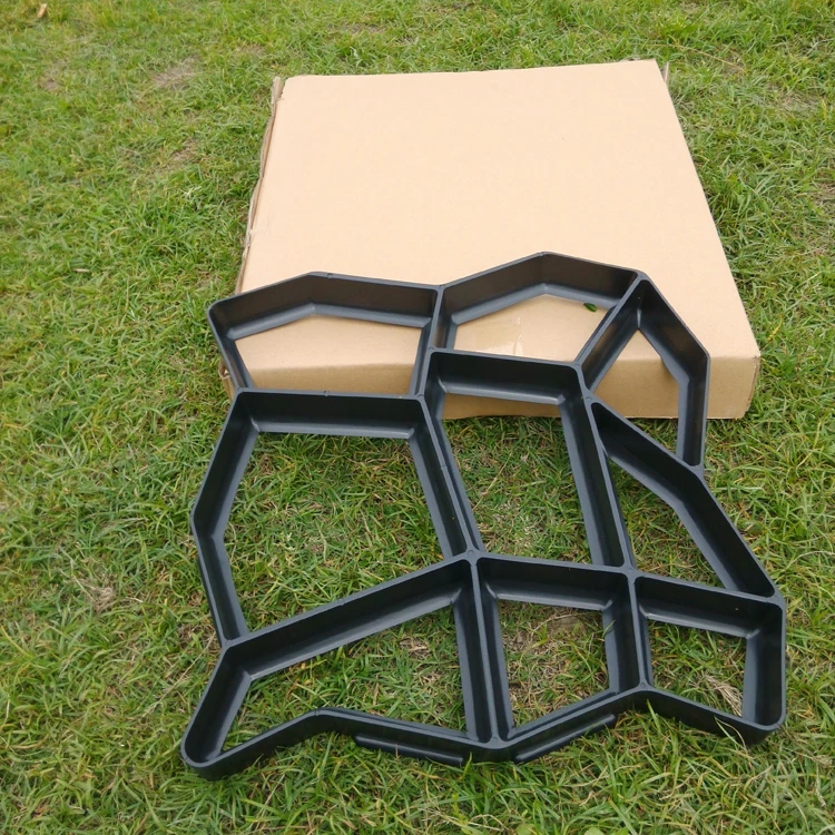 

Free shipping Garden suppliers Pavement mold for making pathways for your garden / paving mold DIY paver mold