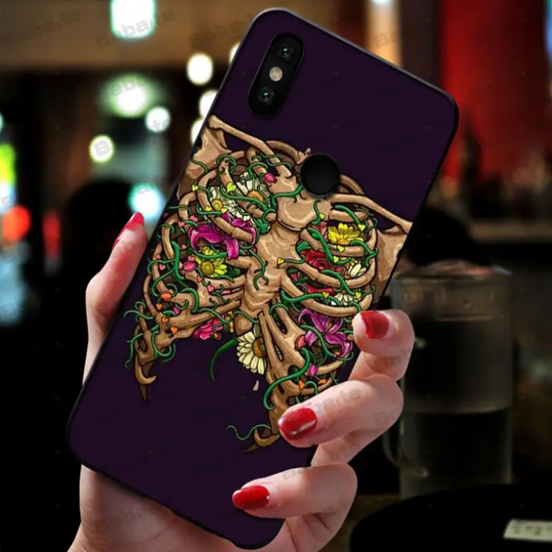 babaite Medical Human Organs Brain Meridian Kidney Art Phone Case For xiaomi mi 8se 6 mi8lite note2 note3 mix2 max2 max3 Cases