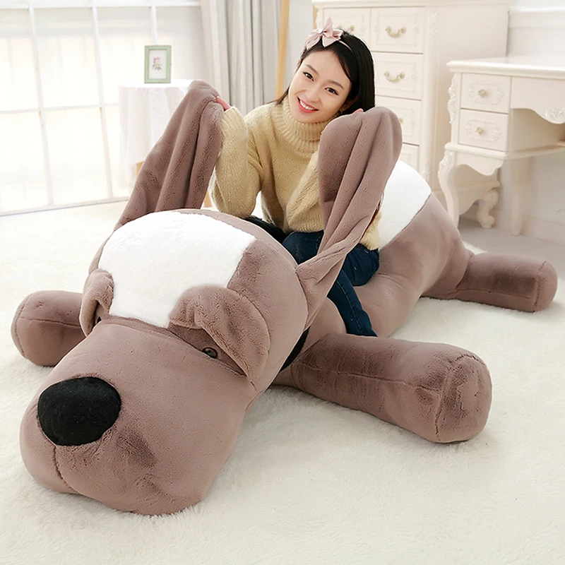 Cute Big Ear Plush Toy Dog Pillow Stuffed Animals Sofa Cushion Kids Birthday Gift Girl Toys Doll | Игрушки и хобби