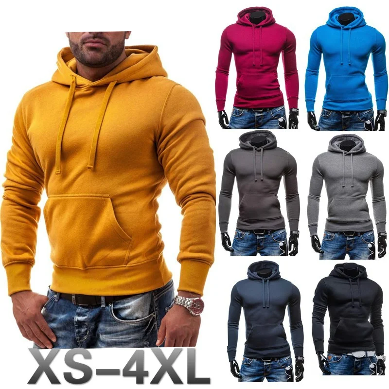 

ZOGAA sweatshirt men 2019 NEW hoodies brand male long sleeve solid hoodie men black red big size poleron hombre