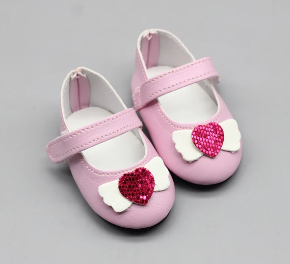 1Pair 43cm baby Doll shoes 18inch girls dolls boots toys accessory-in ...