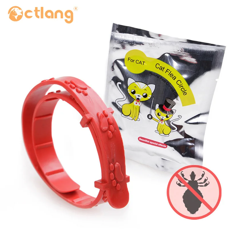 

1 pcs Practical Insecticidal Pet except flea collar cats dogs addition ring pest control mosquito flea repellent collar harness