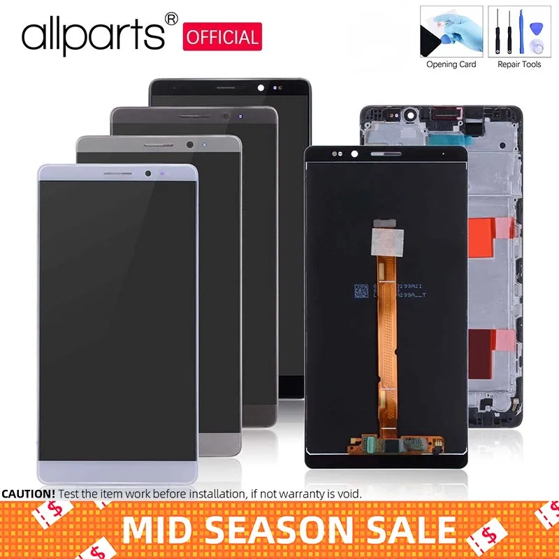 

6.0" LCD For HUAWEI Mate 8 Display Replace Touch Screen Digitizer with Frame Replacement For HUAWEI Mate 8 LCD Display NXT-L29