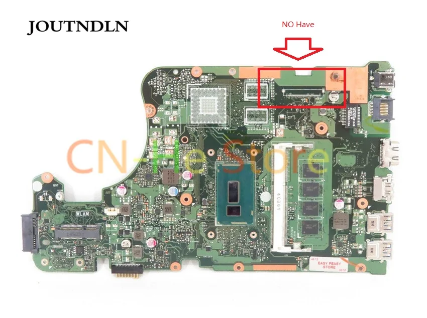 JOUTNDLN для Asus X555LA X555LAB X555LD Материнская плата ноутбука 60NB0650-MB7710 встроенная графика