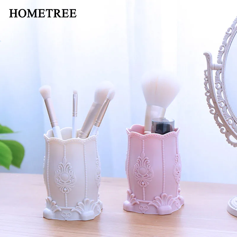  HOMETREE Eyebrow Pencil box desktop makeup organize storage box cosmetic case remote control holder