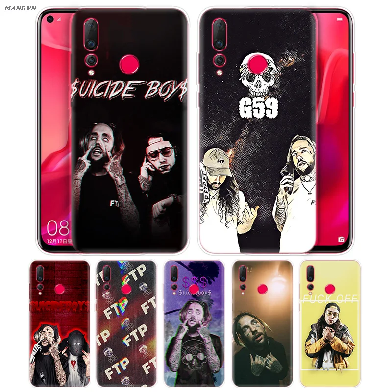 

Case for Huawei Mate 20 Honor 9 10 8X 8C Nova 3i 4 Lite Pro P Smart Y6 Y9 Prime 2018 Uicideboy Suicideboys FTP Soft TPU Cover