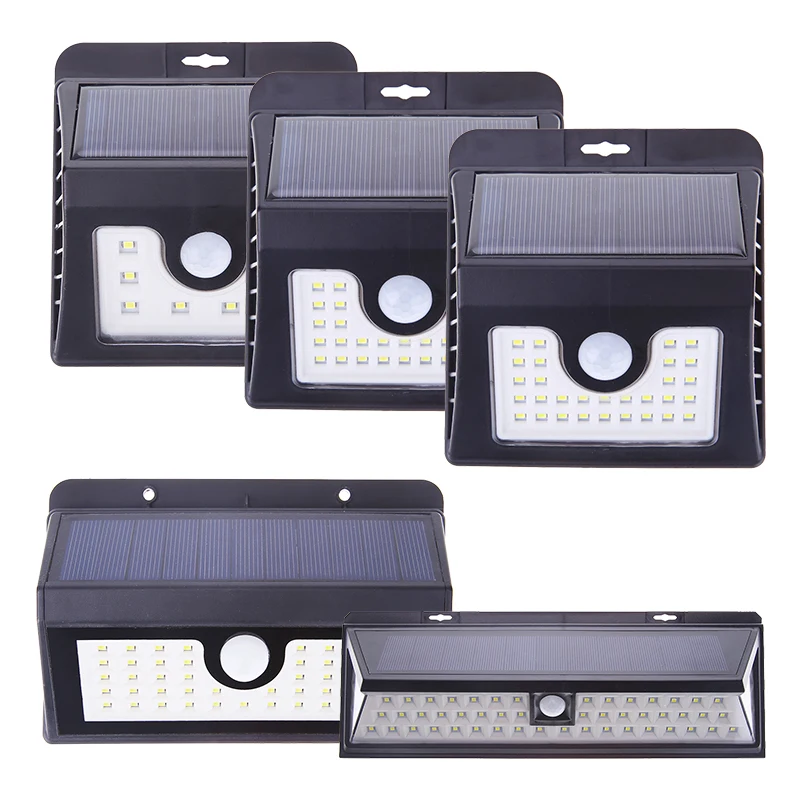 

8/20/30/45/54 LEDs LED PIR Motion Sensor Solar Power Light Outdoor Waterproof Energy Saving Street Garden Wall Lamp