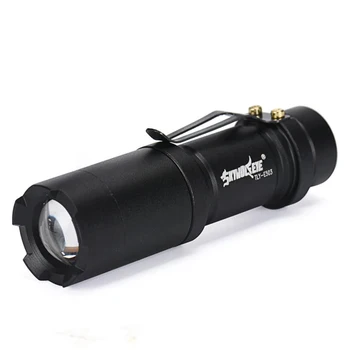 

LED lamp CREE Q5 AA/14500 3 Modes LED Flashlight Torch 2017 Newest Worth buying Advanced Design Super Bright Zoomable 2000LM