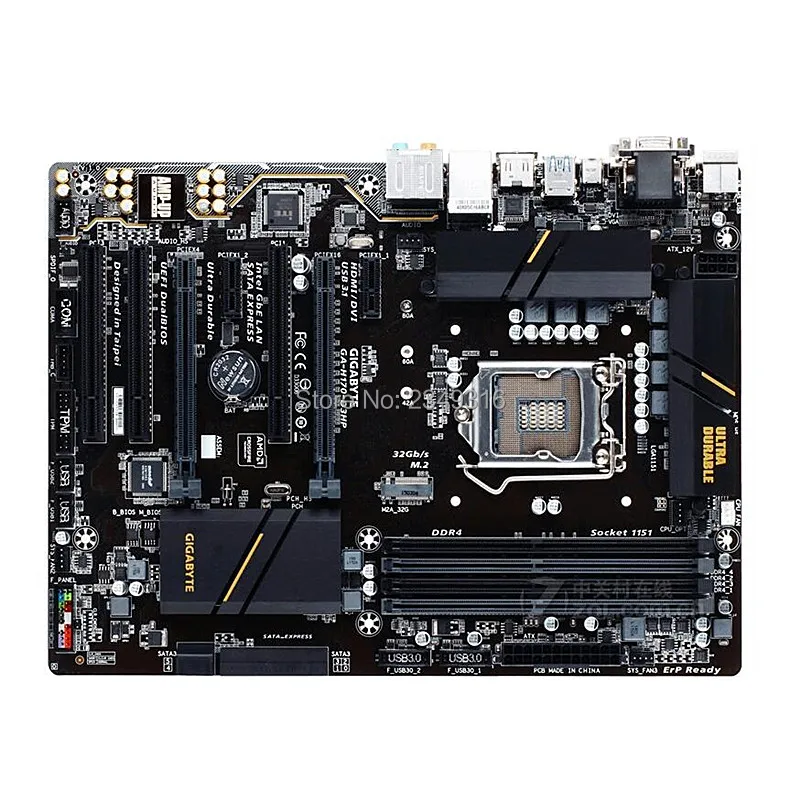 

For Gigabyte GA-H170-D3HP DDR4 Original Used Desktop Motherboard H170-D3HP H170 LGA 1151