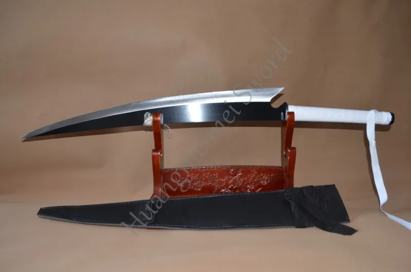 Ichigo меч Bleach Аниме двойное лезвие Wield Zangetsu Kurosaki большой 42,2" косплей декоративные поставки