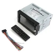 6205 двойной 2 Din 6,2 дюймов Автомобильный Стерео DVD CD MP3 плеер в тире Bluetooth для Ipod Авто HD ТВ Радио Видео аудио камера парковка