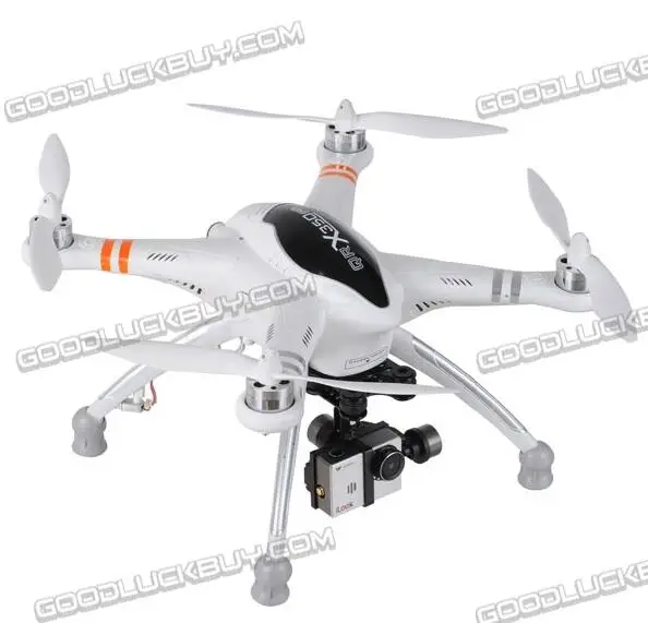 

Walkera QR X350 Pro FPV GPS RC Quadcopter Basic Combo w/G-2D Gopro Gimbal & Devo 10 & Charger