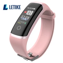 Letike Color Screen Smart Bracelet IP67 Waterproof  Sport Fitness Tracker Heart Rate Blood Pressure Sleep Tracker Wristband