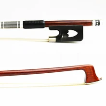 4/4 Pernambuco viola бант круглая палочка эбеновая лягушка натуральный монгольский конский волос хороший баланс Альта части Аксессуары