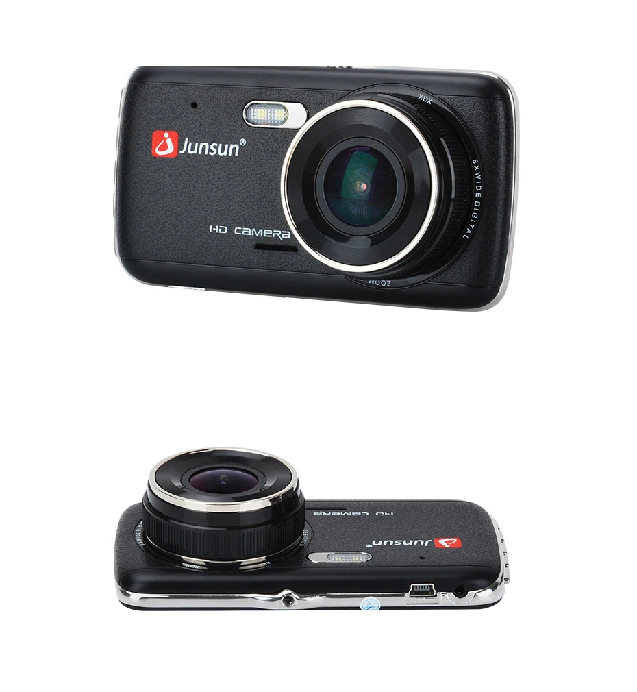 Junsun H7 ADAS 1296P HD Автомобильный видеорегистратор камера видеорегистратор 4 дюйма ips Двойной объектив 1080P видео регистратор с ночным видением Автомобильный видеорегистратор s