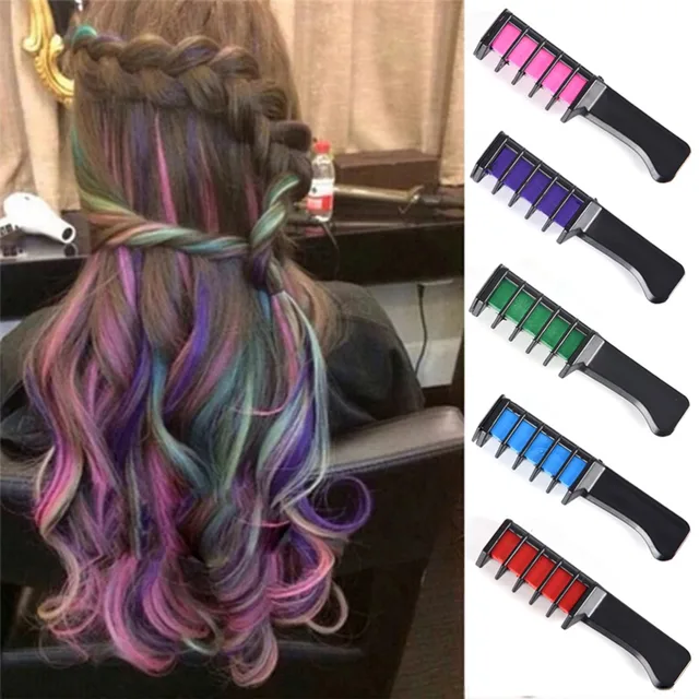 Hair Dye Brush Hair Care Temporary Hair Dye Combs Semi ...