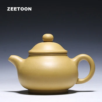 

185ml Authentic Purple Clay Yixing Teapot Master All Handmade China Health Kung Fu Tea Set Tea Pot Kettle Duan Mud Zisha Pan Pot
