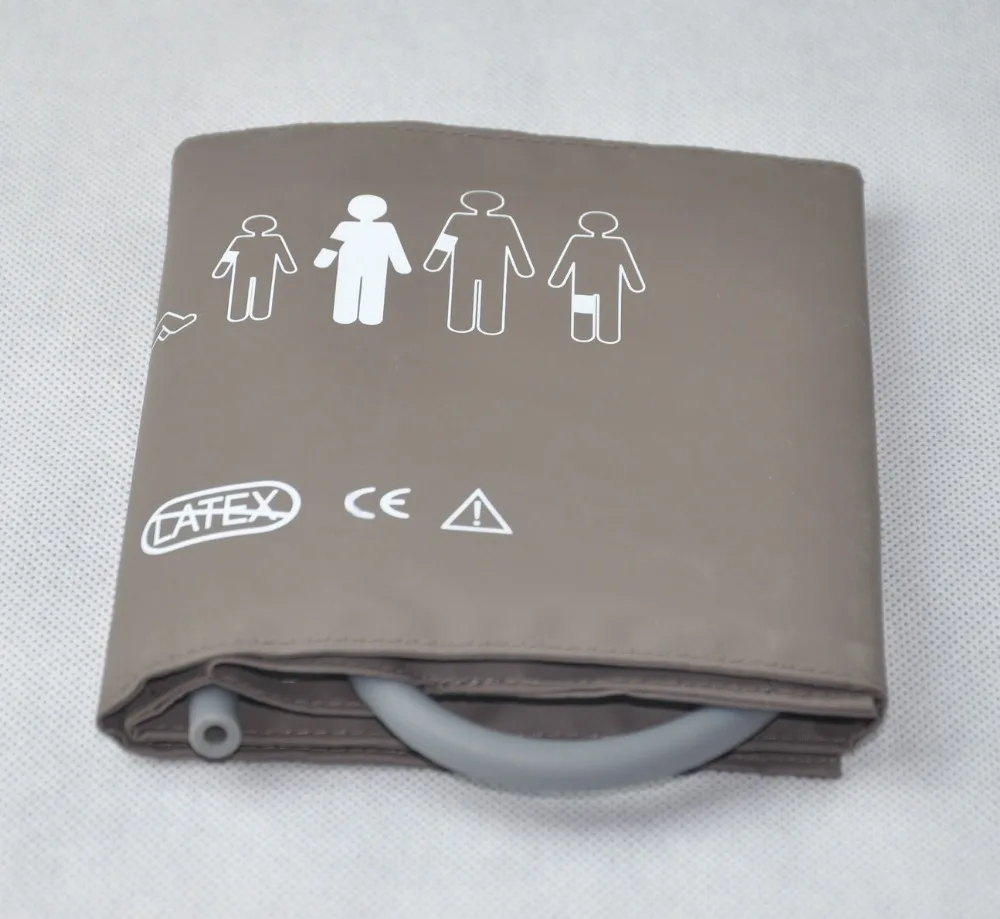

Free shipping Reusable NIBP cuff, Large Adult Blood Pressure Cuff, Single tube ,33-47cm