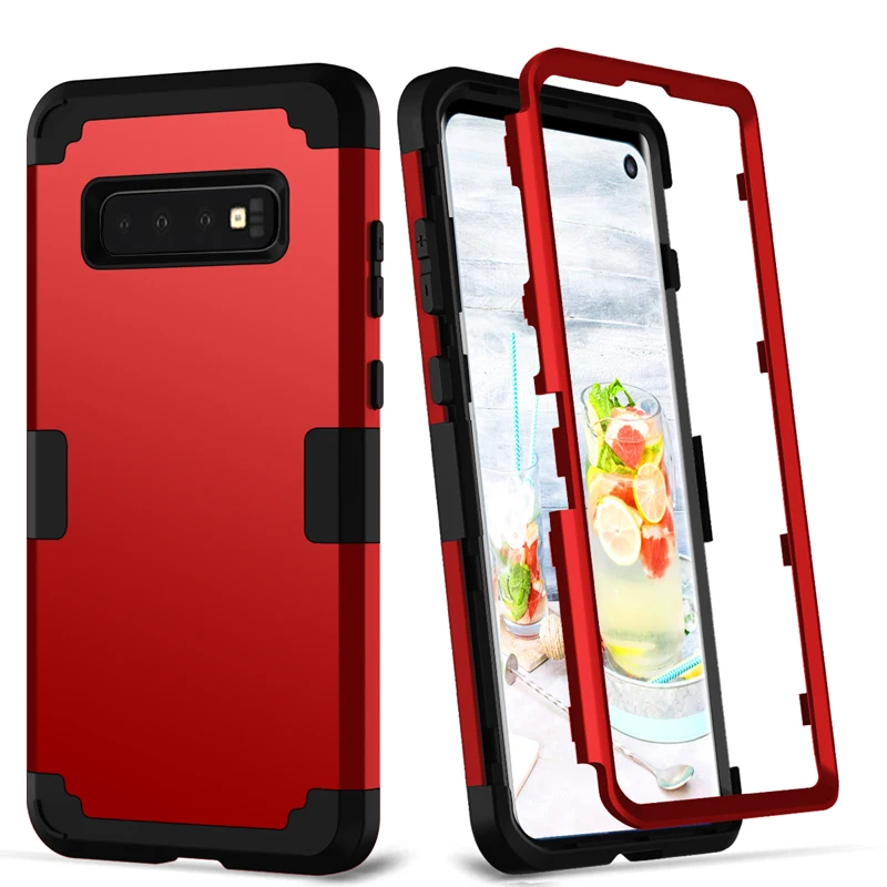 Чехол для samsung S10, защитный противоударный силиконовый чехол для телефона samsung Galaxy S10 Plus S8 S9, полный защитный чехол