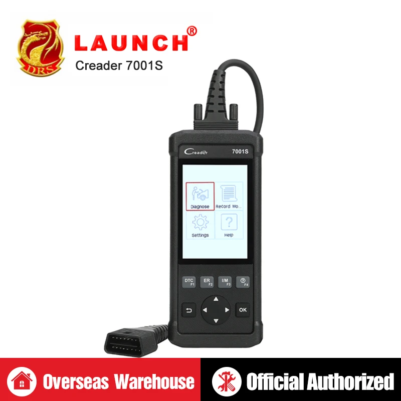 Launch DIY читальный инструмент кодов CReader 8001 полный OBD2 сканер/инструмент сканирования с Oil сброс