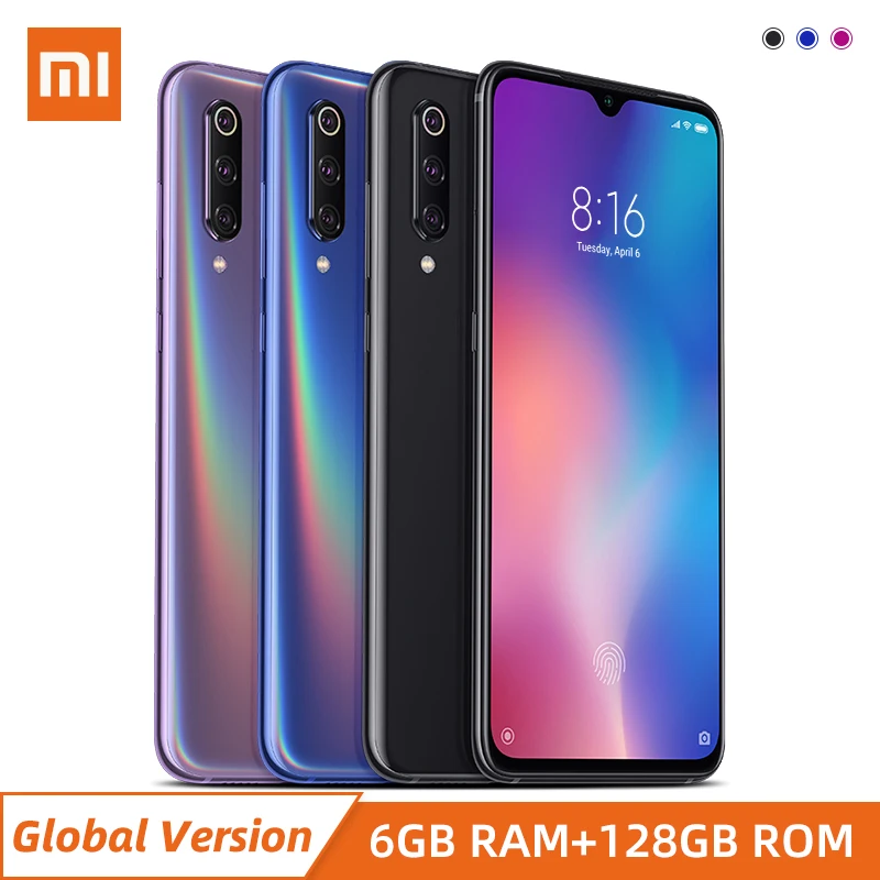 美品 Mi9 Global Version 8GB RAM 128GB ROMスマートフォン/携帯電話