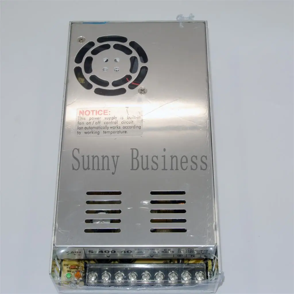  Best quality 40V 10A 400W Switching Power Supply Driver for CCTV camera LED Strip AC 100-240V Input - 32701831953