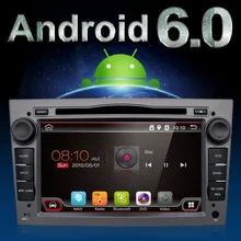 HD 1024 Quad Core Android 6.0 Car tape recorder GPS DVD Player For Opel Astra H Vectra Corsa Zafira B C G support OBD2