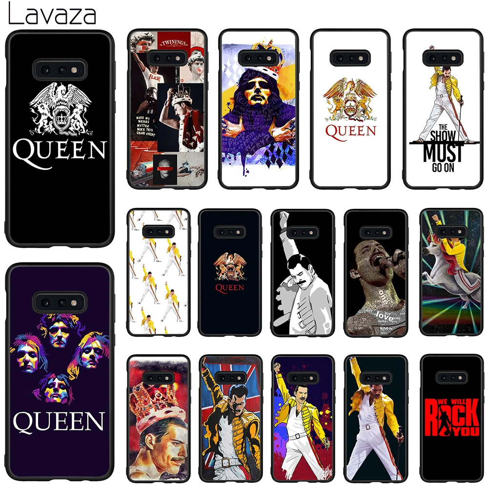 Lavaza Freddie Mercury Queen band Soft Case for Galaxy Note 8 9 S7 edge S8 S9 S10 Plus S10e M10 20 30 Cover |