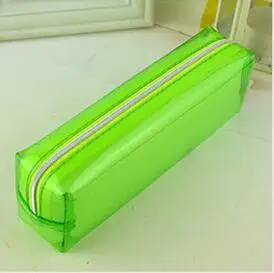 Прозрачный пенал материал escolar школьные принадлежности papelaria estojo menina candy Твердые pencilcase estuches para lapices - Цвет: Small 5