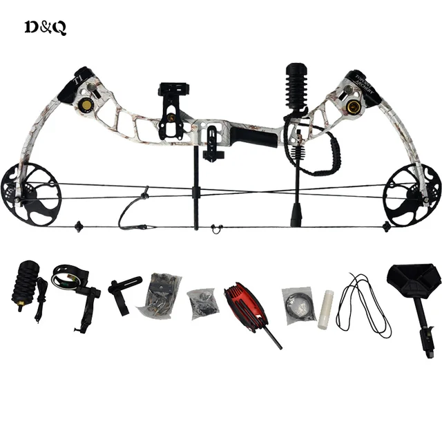  US $495.99 Archery Compound 70lbs with Aluminum Alloy Machining Hunting Targe